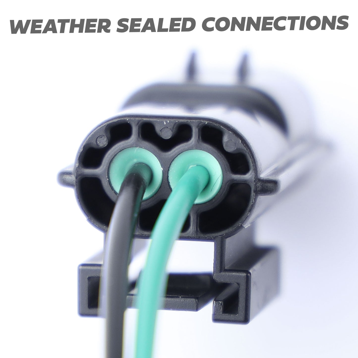 2x Wipac Stdanrd to NAS Light Adapter Looms for Land Rover Classic Defender