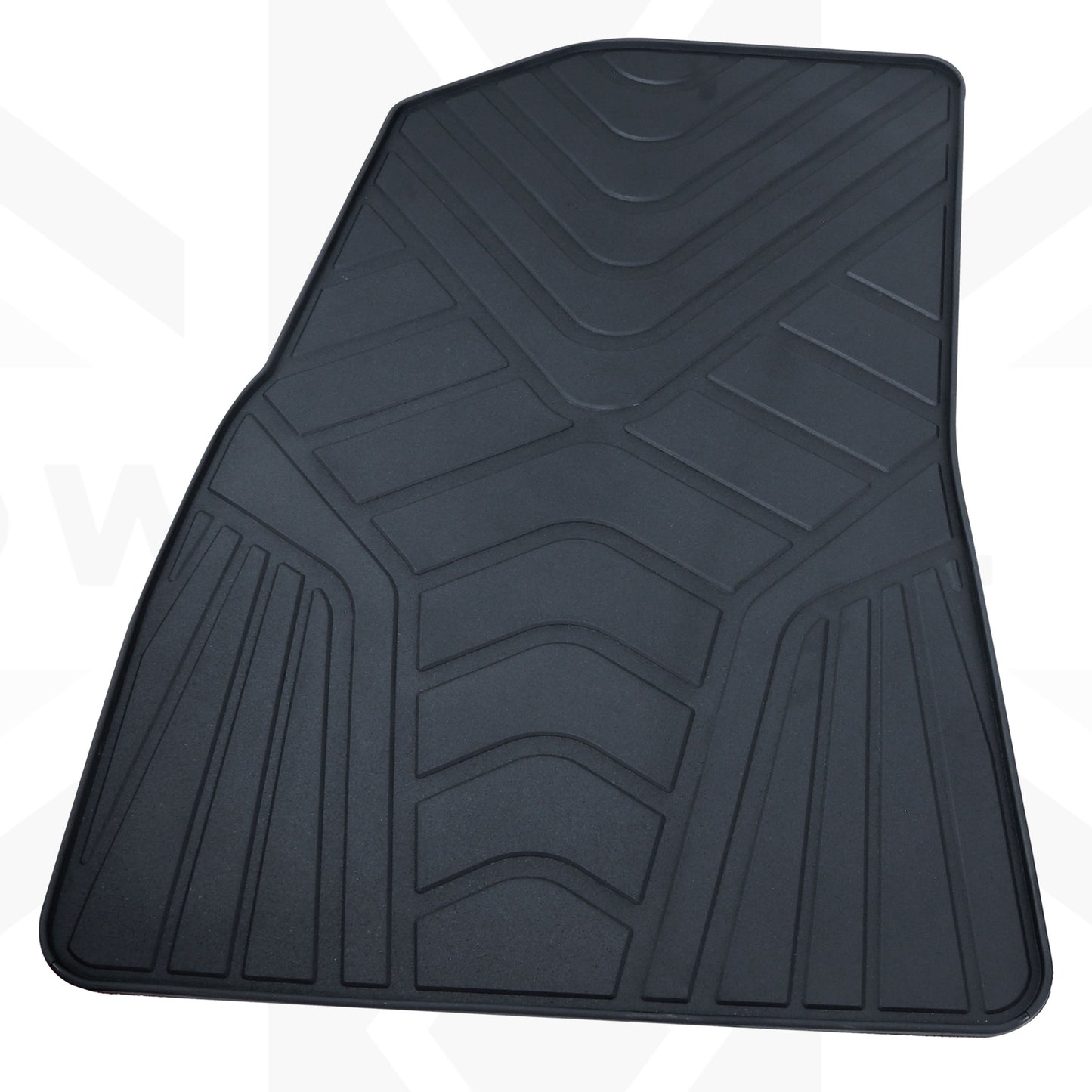 Rubber Floor Mat Set - RHD - for Tesla Model 3