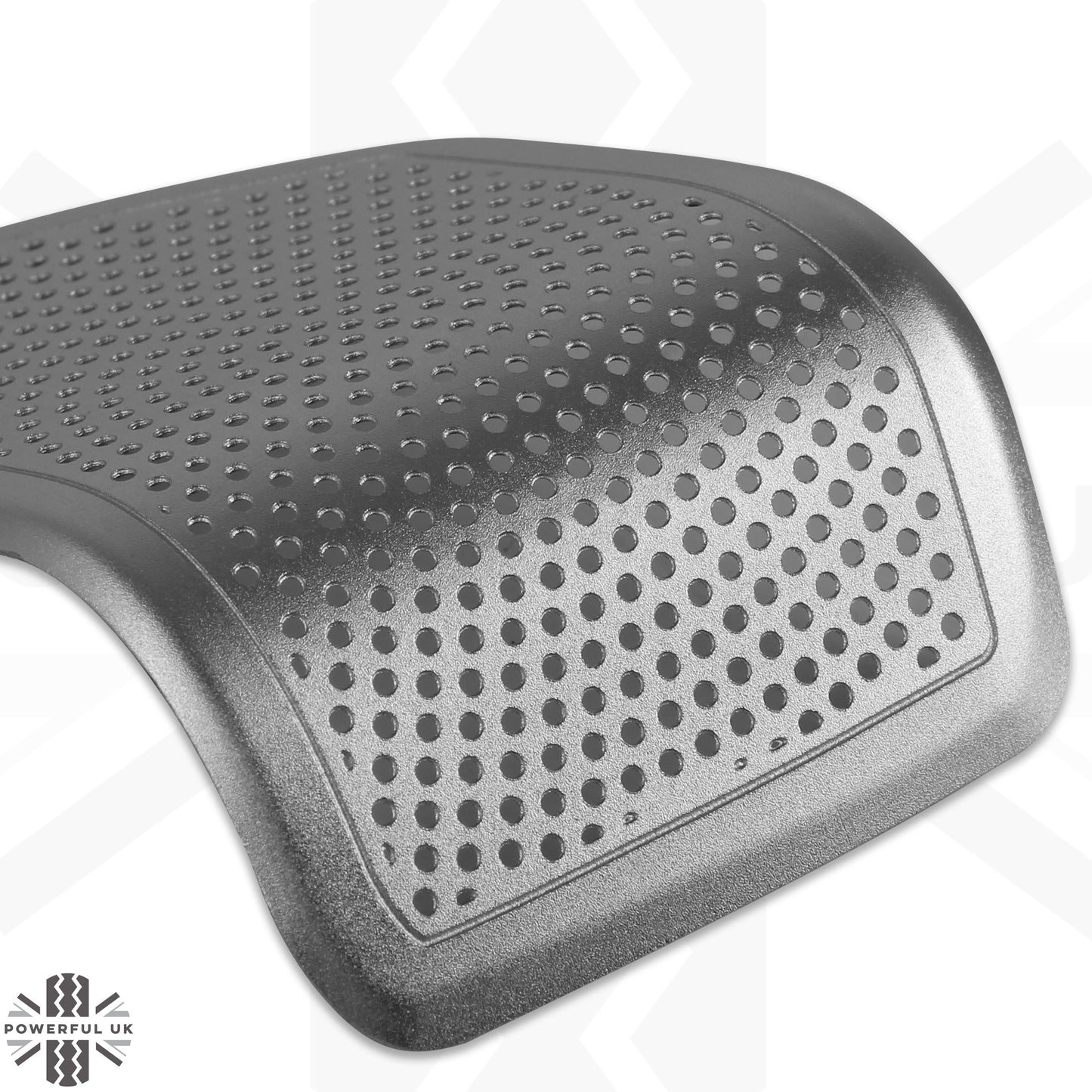 Door Speaker Covers x2 - Silver - for Land Rover Defender L663