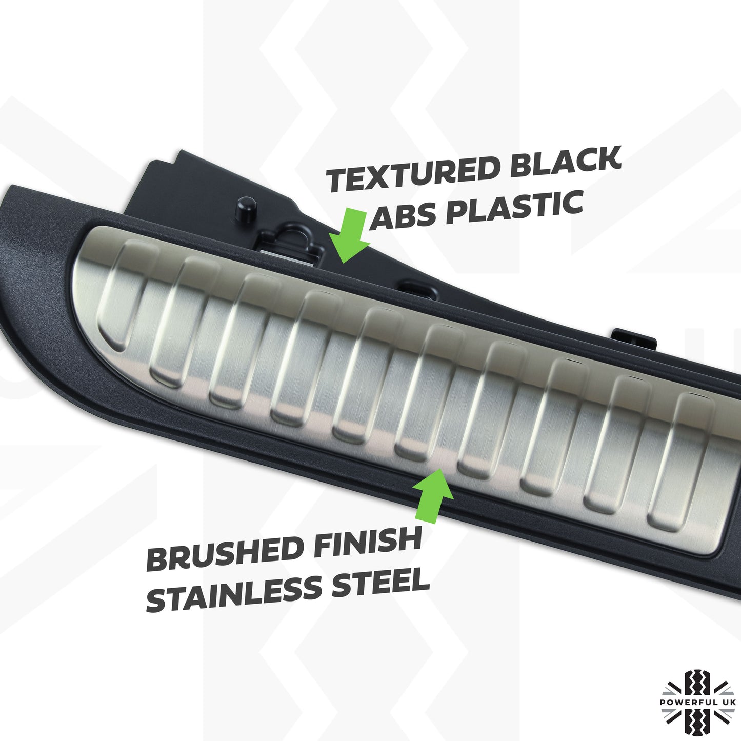 Loadspace Finisher - Stainless Steel + Black for Range Rover Sport L494