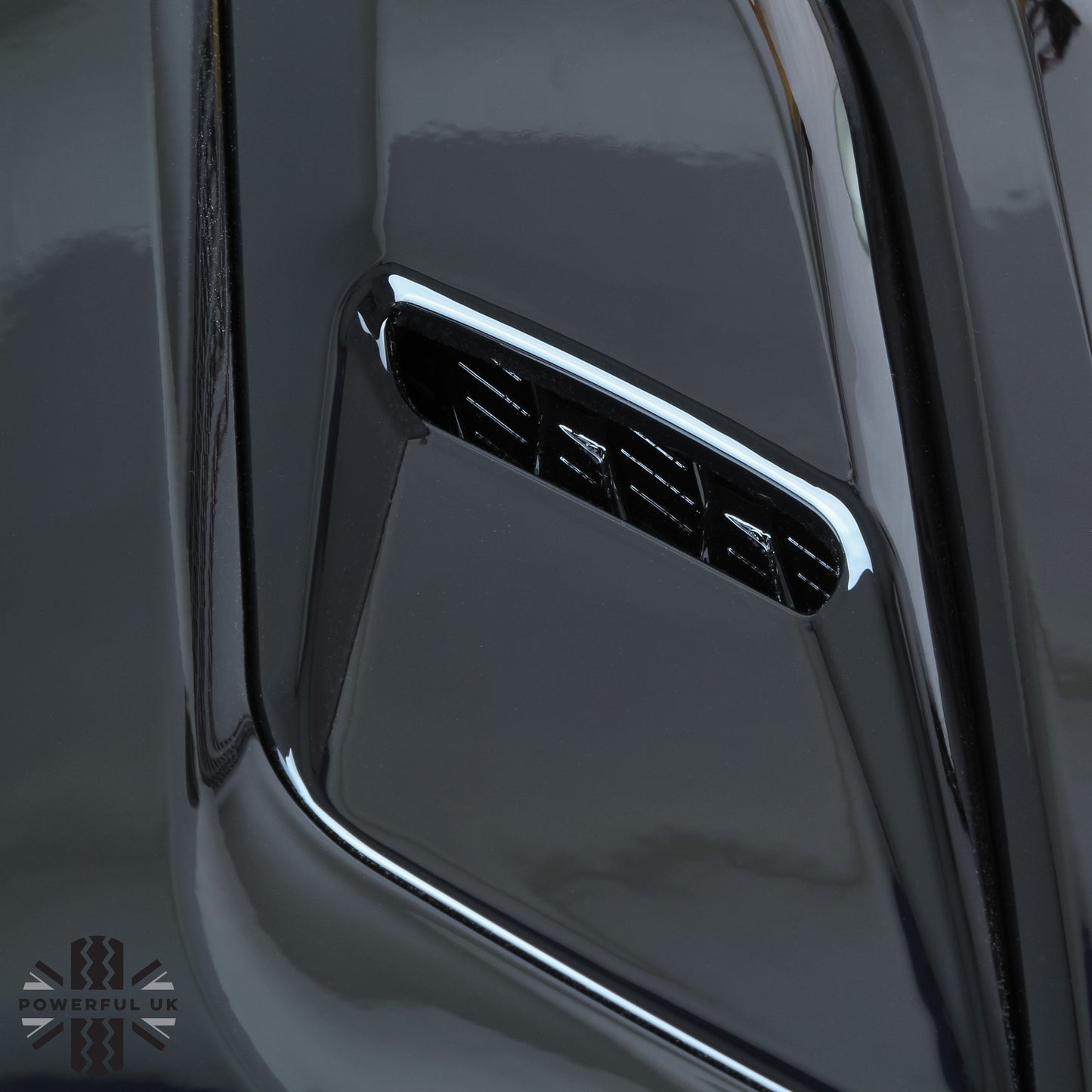 2018 Bonnet Vents (Pair) for Range Rover Sport L494 2018 - Gloss Black