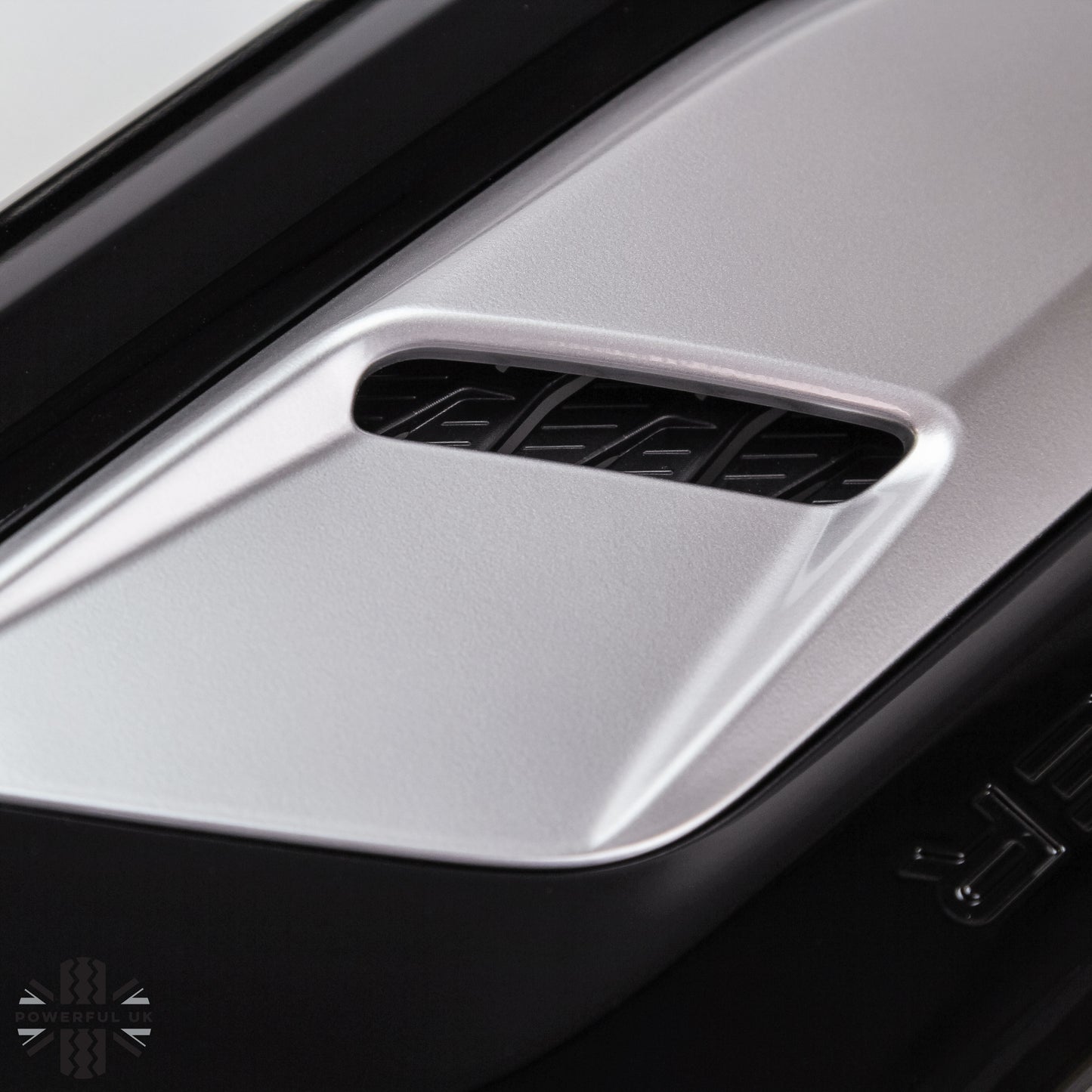 Bonnet Vents (2018) - Genuine - Gloss Black + Silver for Range Rover Sport