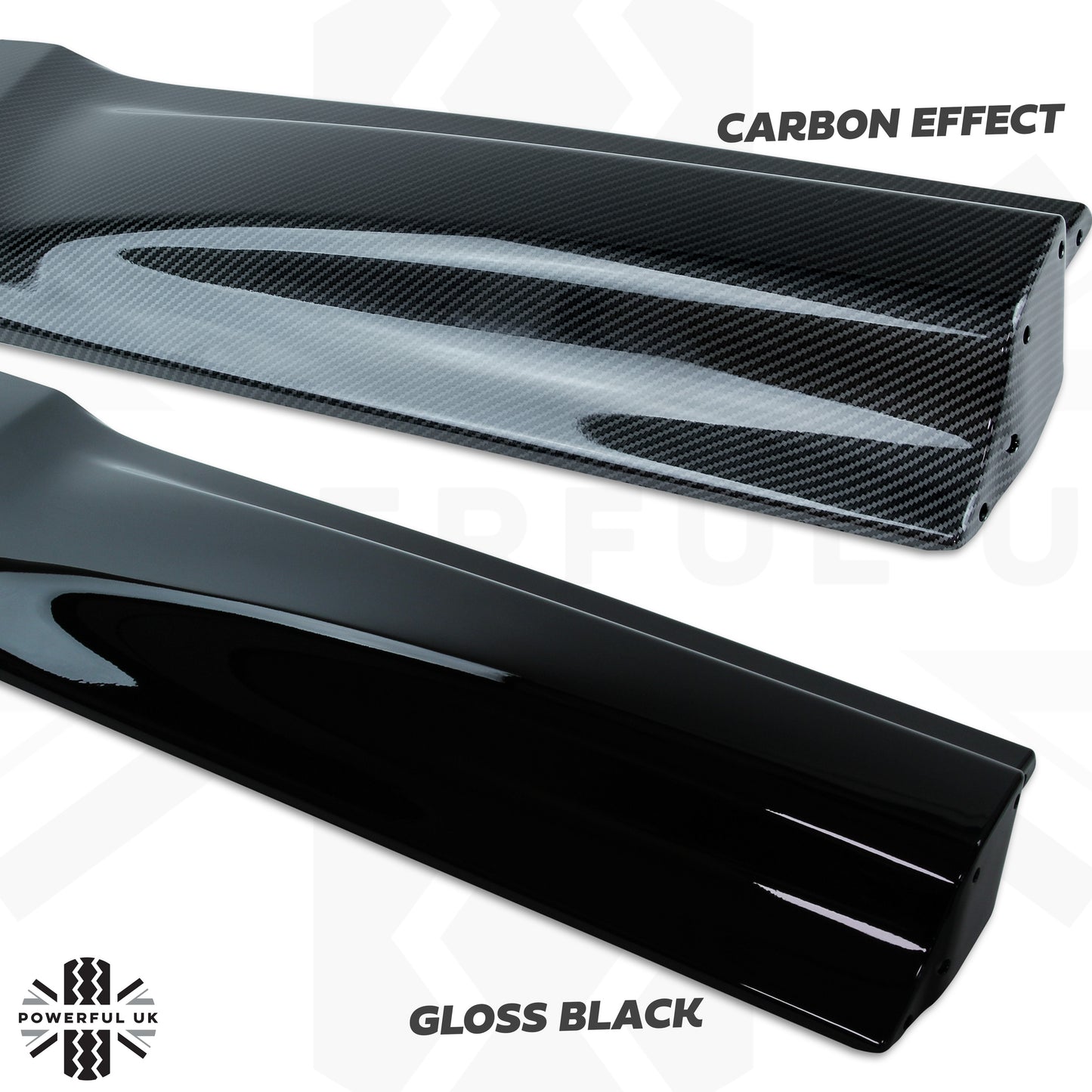 Lower Door Mouldings for Range Rover Sport L494 - Carbon Fibre Effect