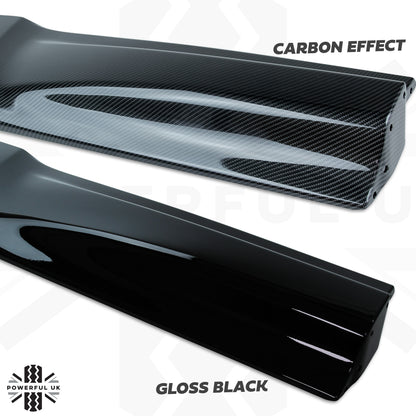 Lower Door Mouldings for Range Rover Sport L494 - Carbon Fibre Effect