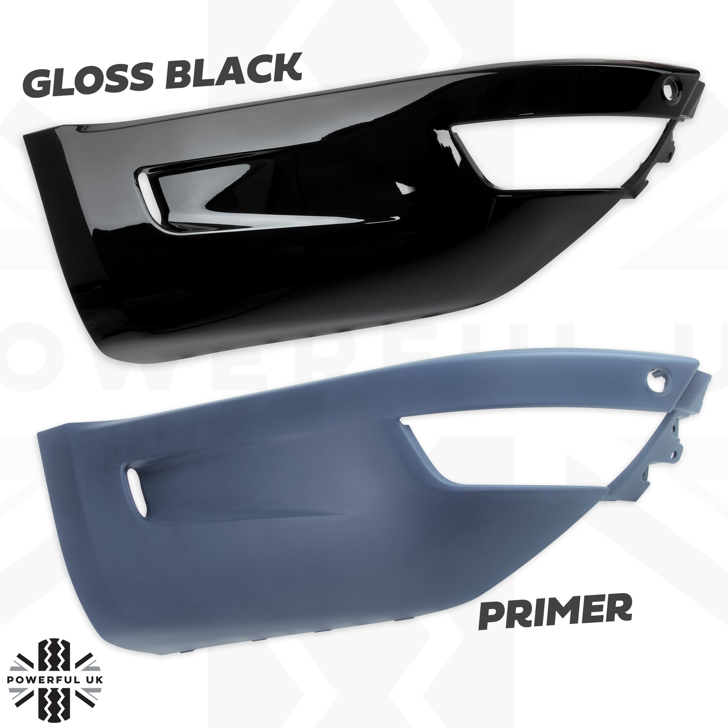 Rear Bumper Side Mouldings "R-Dynamic Design" for Range Rover Sport L494 (2014-17) - Gloss Black