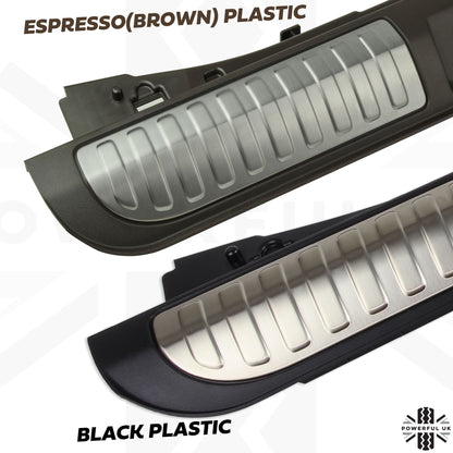 Loadspace Finisher - Stainless Steel + Espresso Brown for Range Rover Sport L494