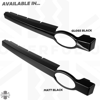 Front Grille Bar Cover for Land Rover Defender L663 - Matt Black