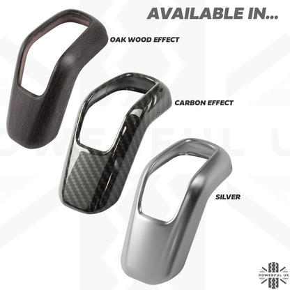 Interior Gear Selector Trim - Oak Wood Effect - for Land Rover Defender L663