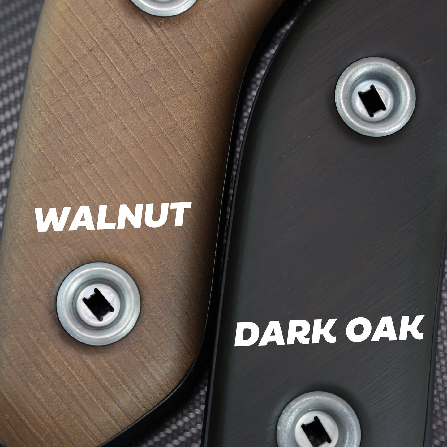 Interior Centre Console Finishers PAIR (Genuine) in Dark Oak for Defender L663