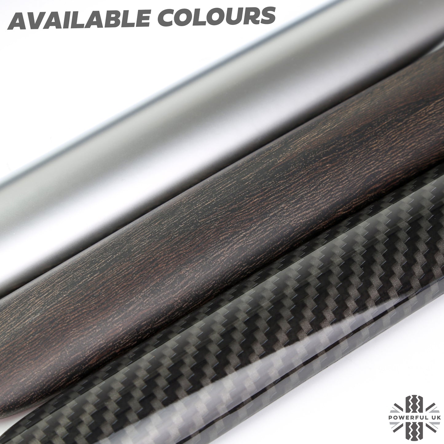 Rear Grab Handle Covers - Carbon Fibre - for Land Rover Defender L663