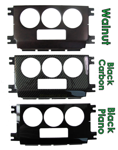 Rear passenger console Fascia panel BLACK for Range Rover L322