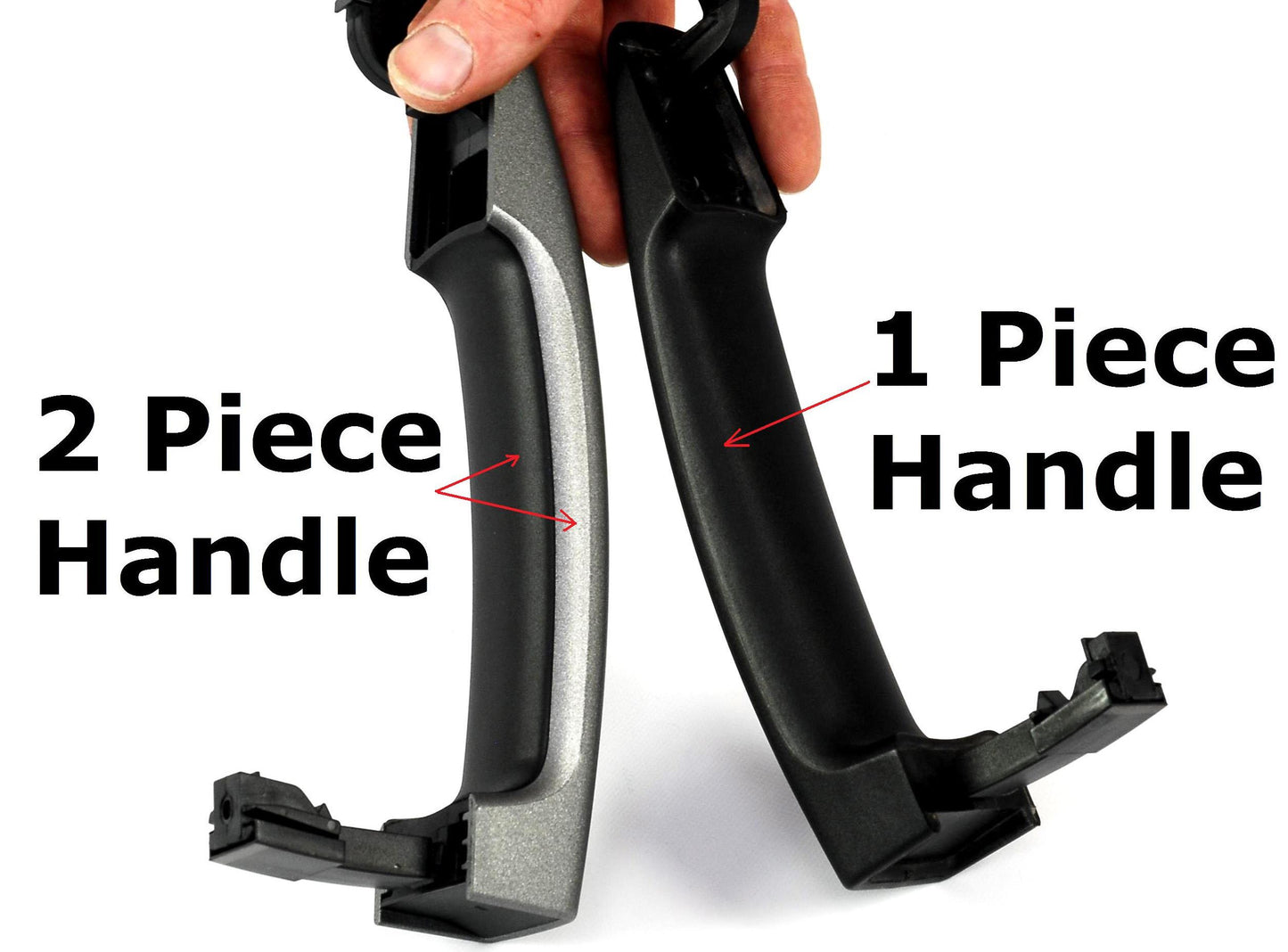 Door Handle Covers for Range Rover Sport L320 fitted with 1 pc Handles  - Stornoway Grey