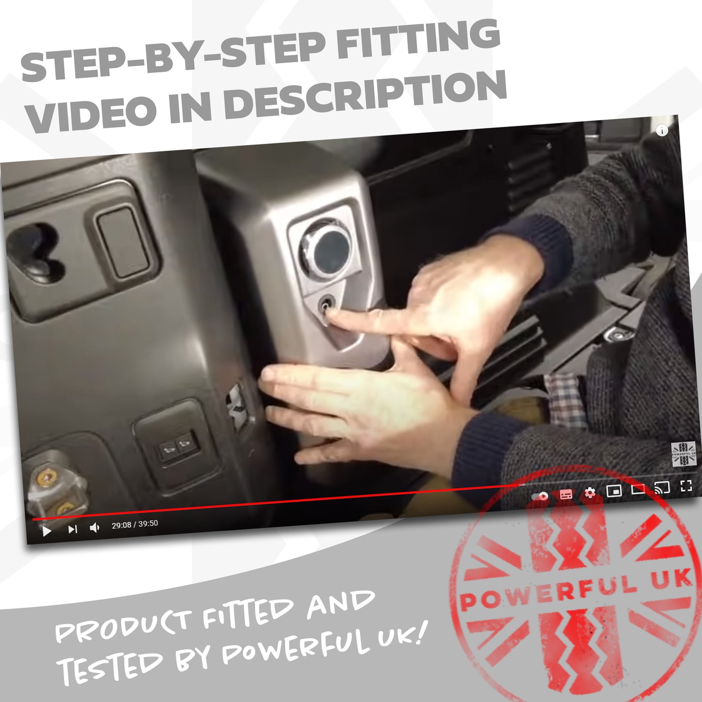 Integrated Boot Air Compressor for Land Rover Defender L663