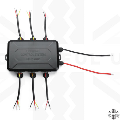 Auxiliary Light Controller Box & Remote (Bluetooth)