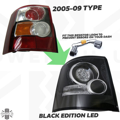 'Black Edition' LED Light Kit (includes reisistor looms) for Range Rover Sport L320 2005-09