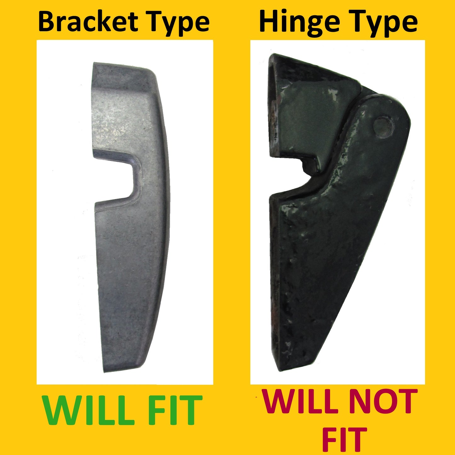 Windscreen Bracket Protector Covers - Black Plastic - for Land Rover Defender