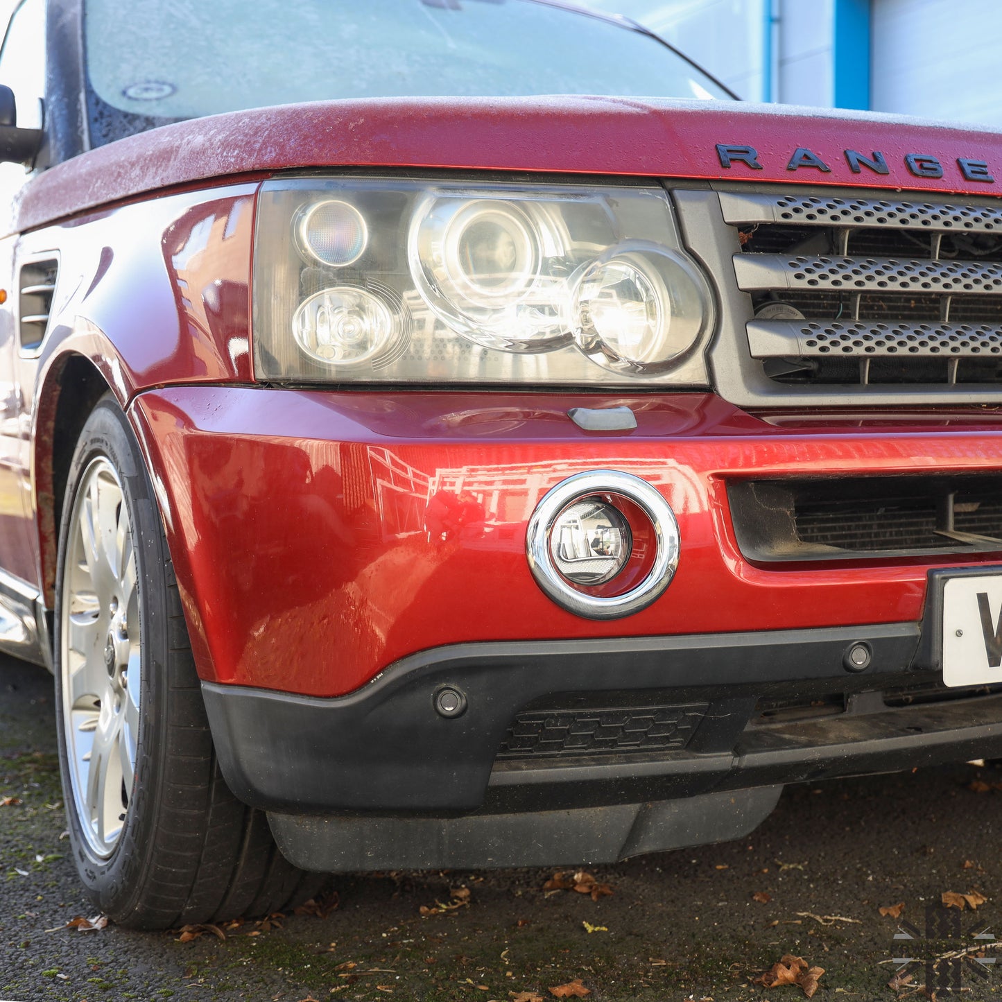 Fog Bezel Covers for Range Rover Sport 2005-09 - Chrome