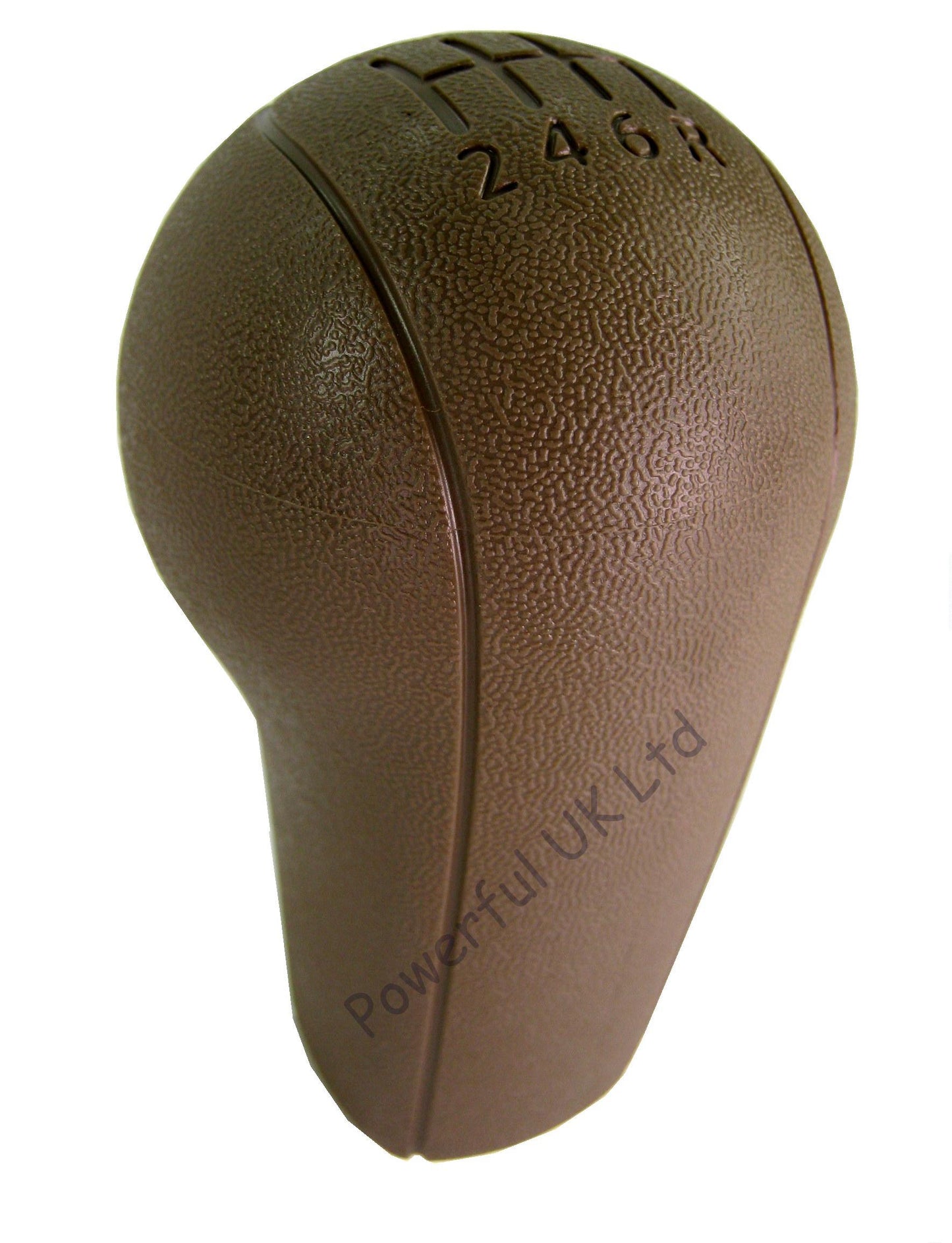 Manual Gear Knob - 6 speed - Tan - for Nissan Navara D40