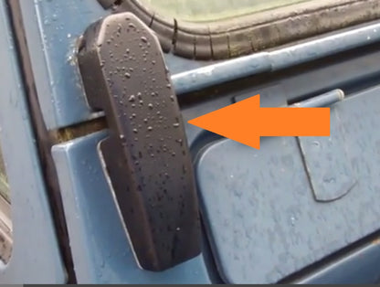 Windscreen Bracket Gasket kit 4 pc for Land Rover Defender