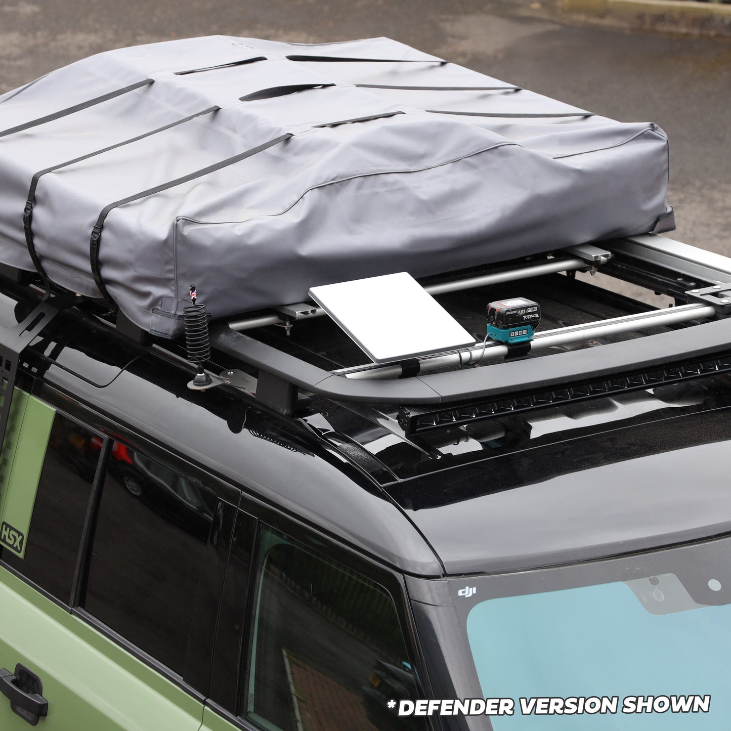 Starlink Mini Mount for Land Rover Discovery 3/4 Cross Bars (for EARLY type Starlink mount)