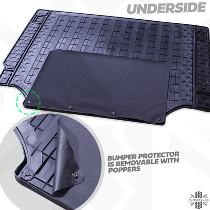 Rubber Boot Mat (genuine) for Land Rover Defender L663 (110 models)