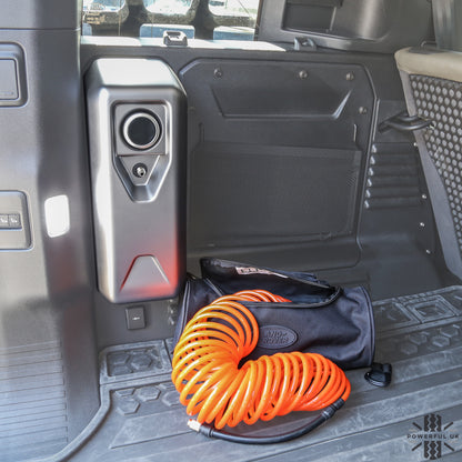 Integrated Boot Air Compressor for Land Rover Defender L663