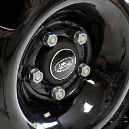 Steel Wheel Centre Cap - With Badge Hole - 4 pcs - for Land Rover Defender L663