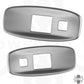 USB Panel Trims x2 - Silver - for Land Rover Defender L663