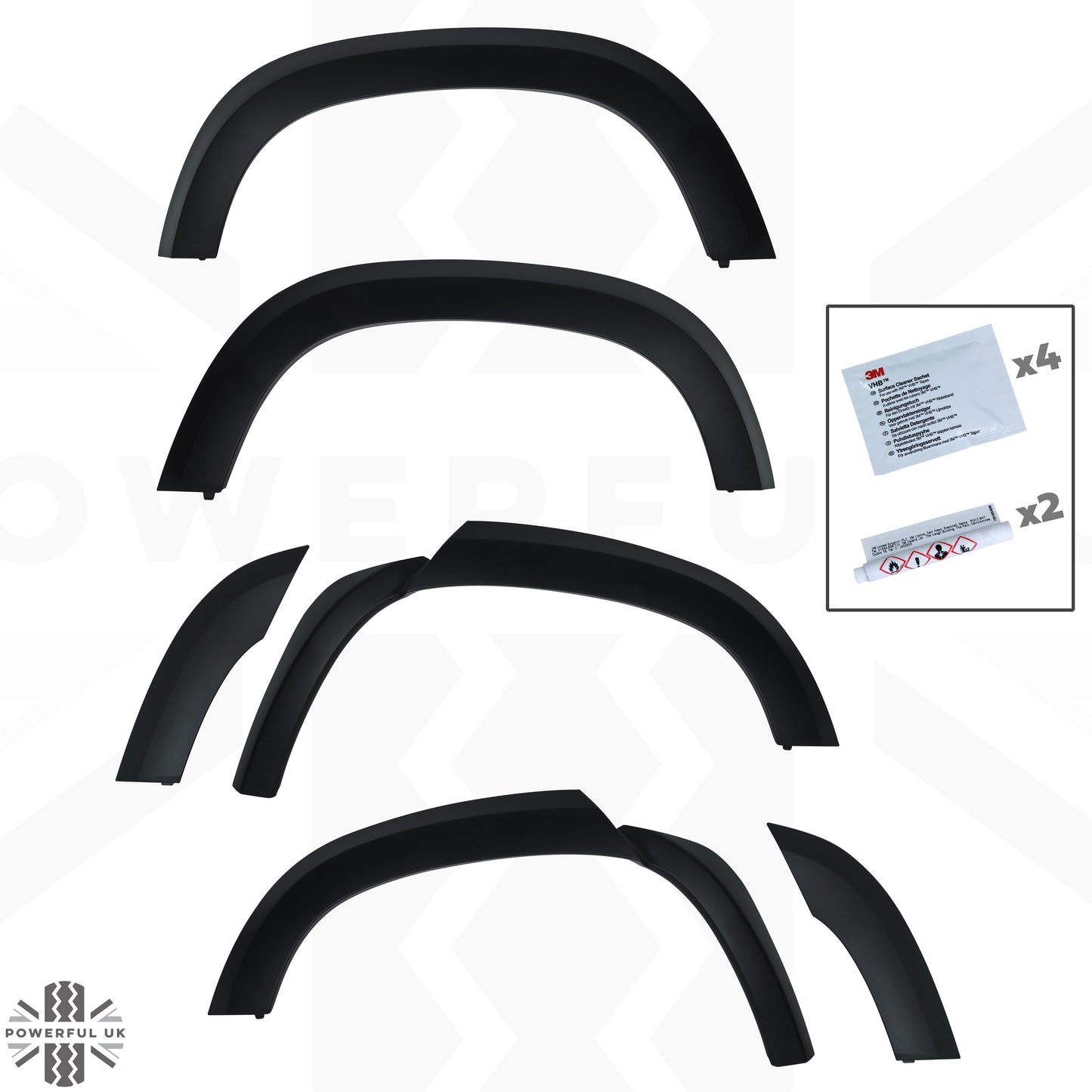 Extended Wheel Arch Set - Genuine - for Land Rover Defender L663 (110 model)