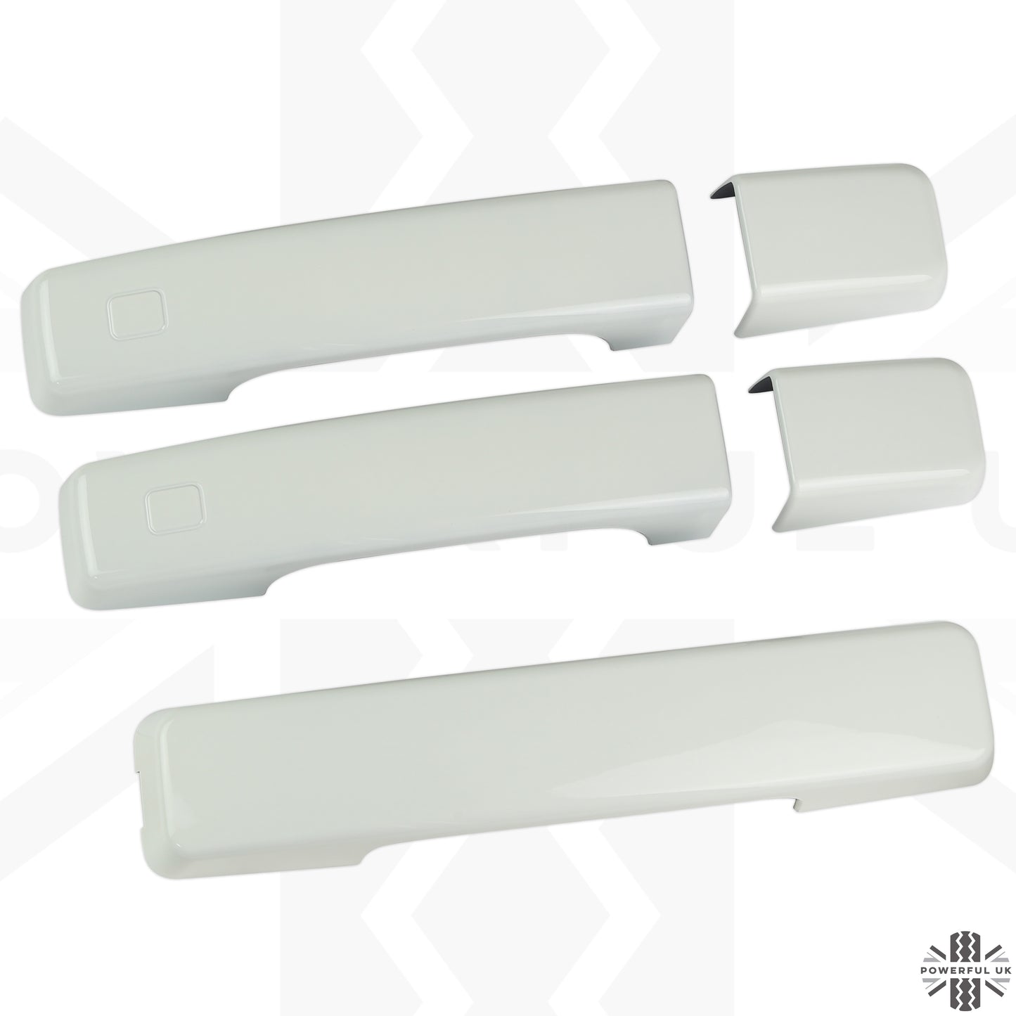 Door & Tailgate Handle Covers - Fuji White - for Land Rover Defender L663 (90 model)