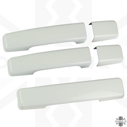 Door & Tailgate Handle Covers - Fuji White - for Land Rover Defender L663 (90 model)