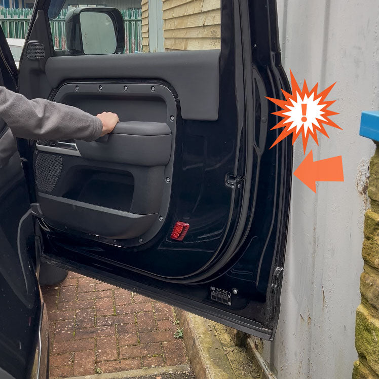 4pc Door Edge Protection Strips for Land Rover Defender L663 110/130