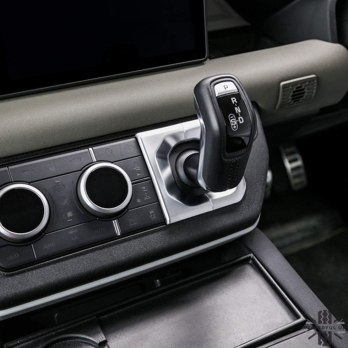 Gear Selector Surround Trim - Silver - for Land Rover Defender L663