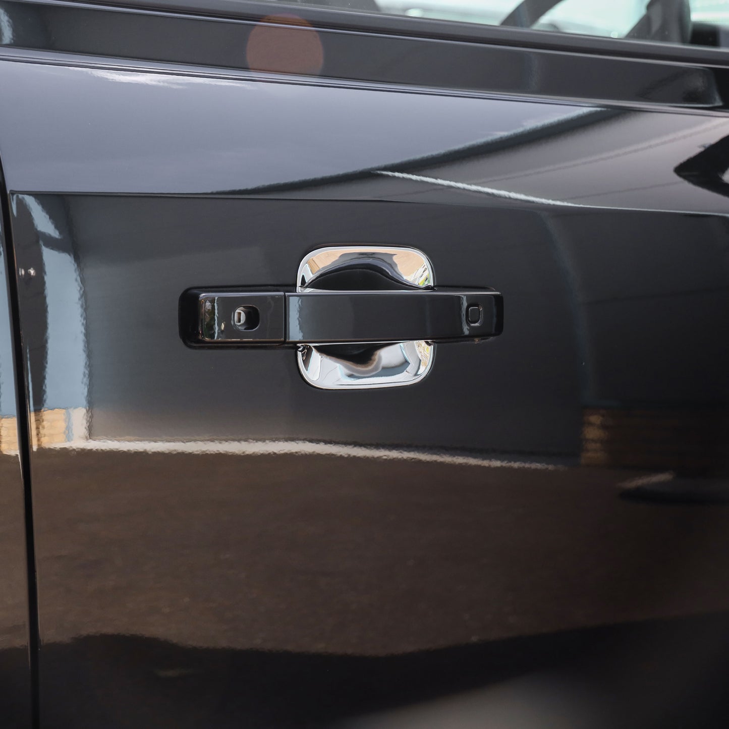 Door Handle Scuff Plates (5pc) for Land Rover Defender L663 110/130 (4 door) - Chrome