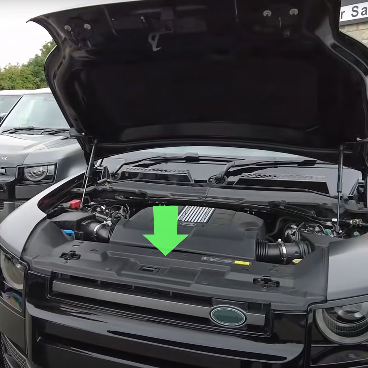 Slam Panel Cover for Land Rover Defender L663