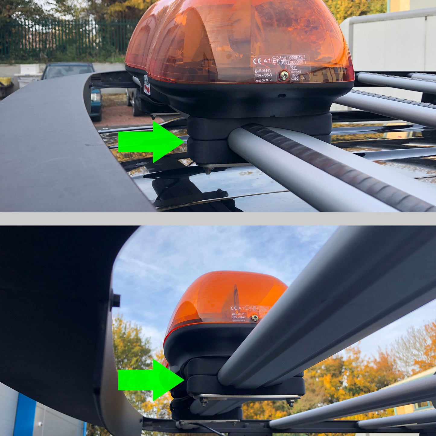 Roof Rack Mount Clamp for the Land Rover Defender L663 - Kit B