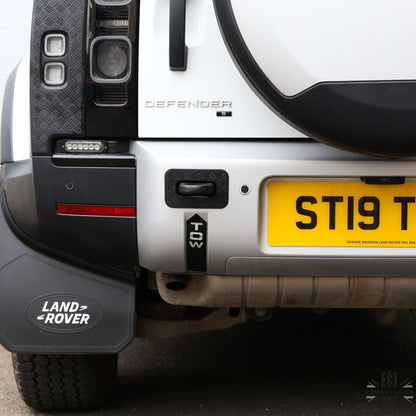 TOW Arrow Decals - Matt Black for Land Rover Defender L663