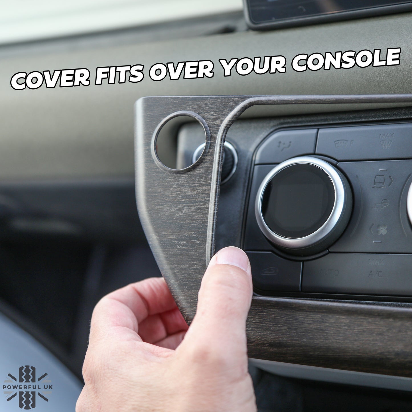 Centre Dash Cover Trim - Oak Wood - for Land Rover Defender L663