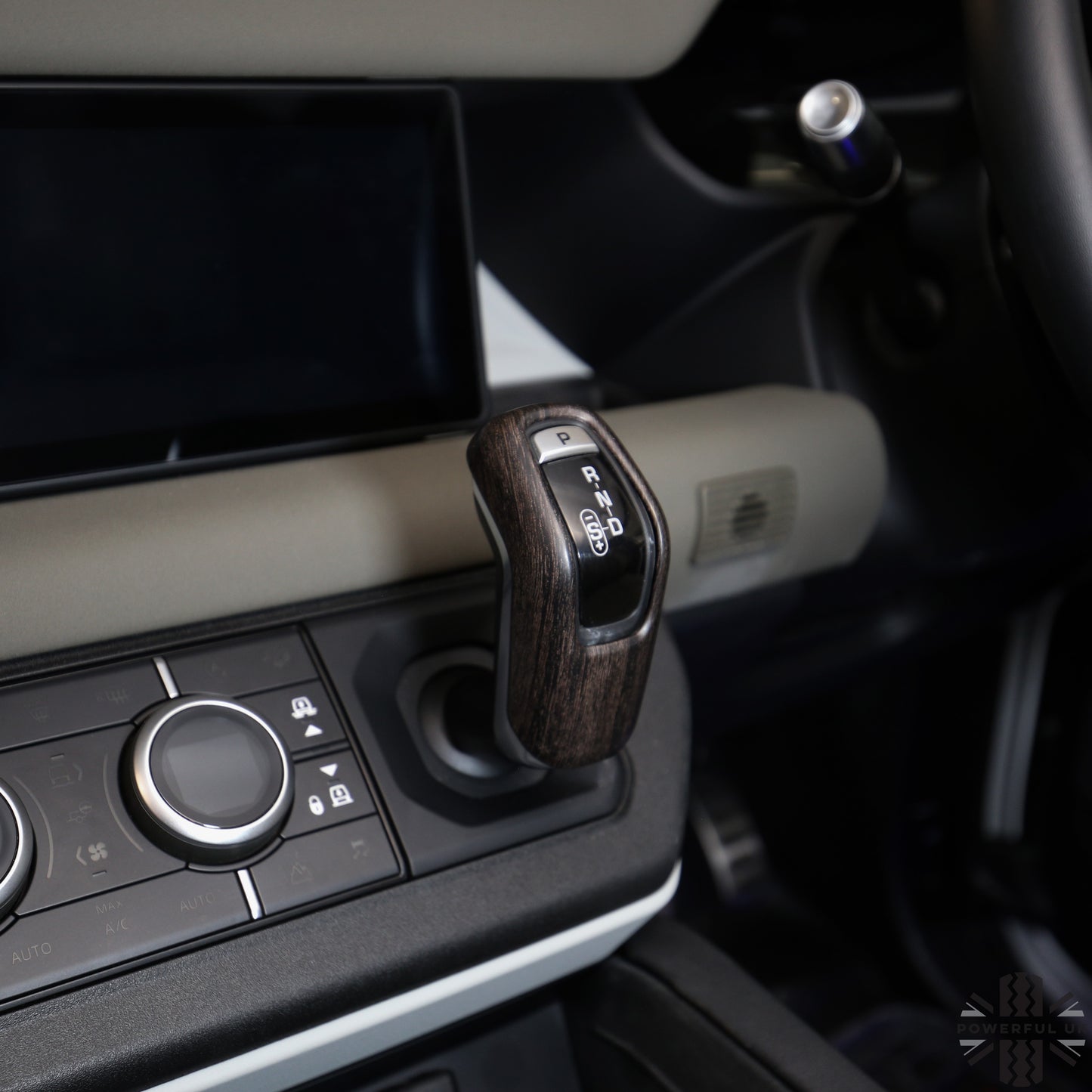 Interior Gear Selector Trim - Oak Wood Effect - for Land Rover Defender L663