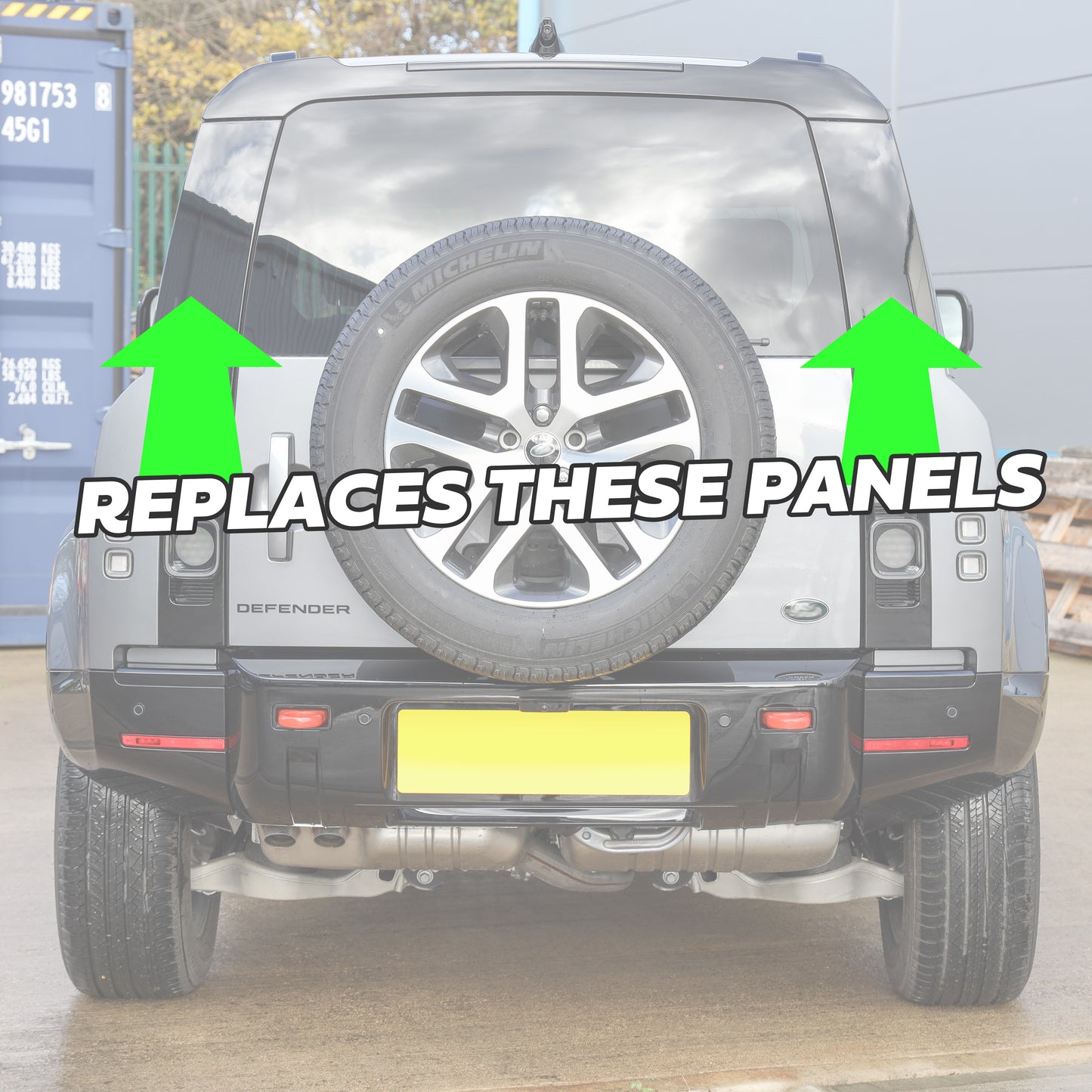 Rear Corner Storage Boxes for Land Rover Defender L663