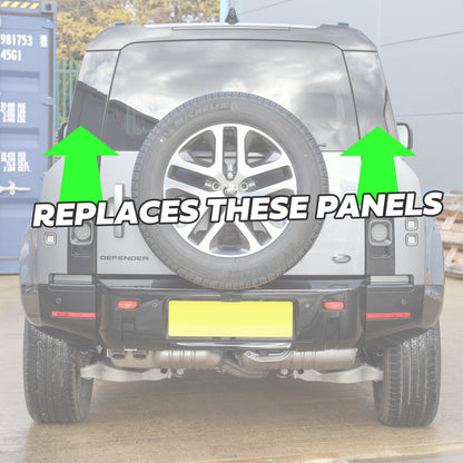 Rear Corner Storage Boxes for Land Rover Defender L663