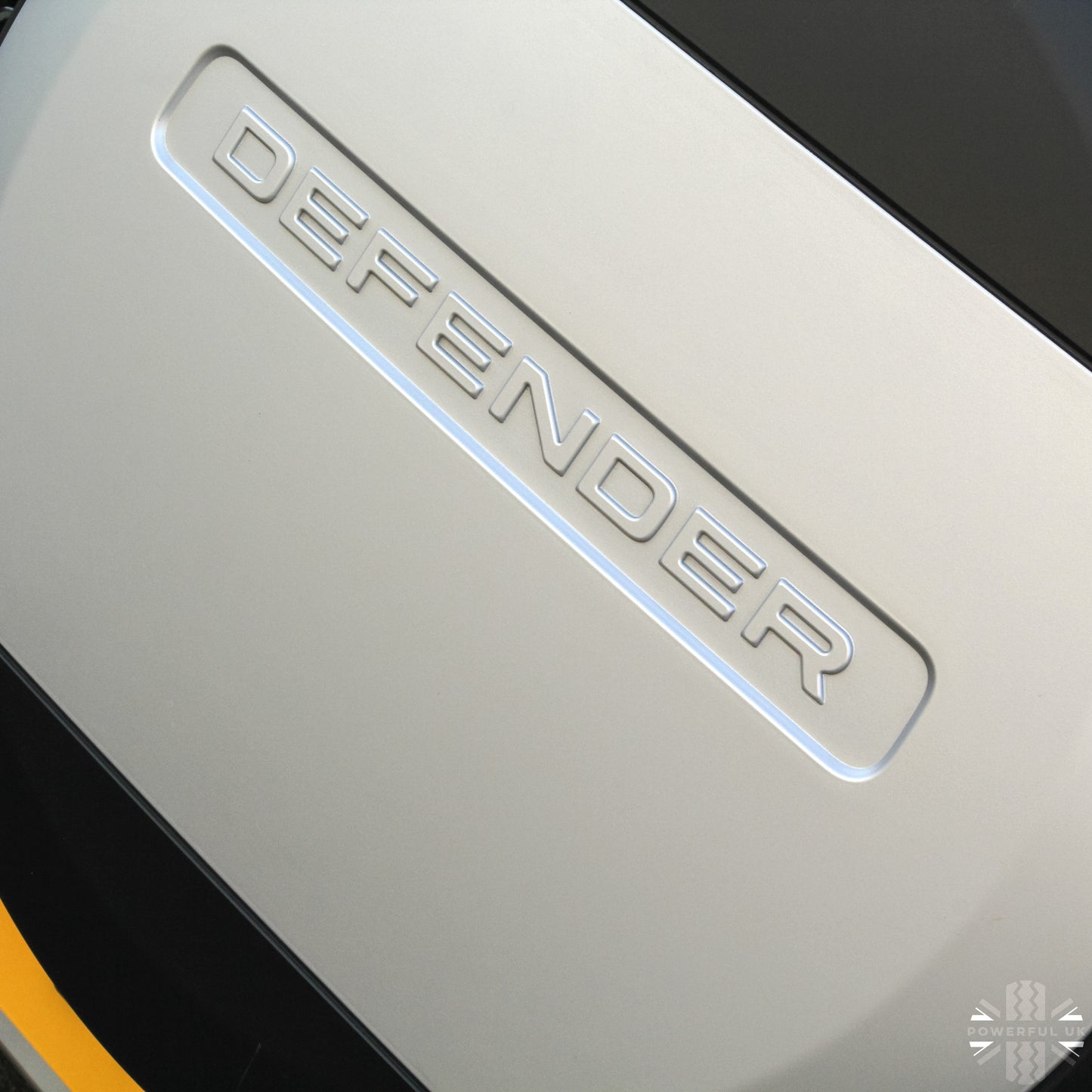 Spare Wheel Cover - Genuine (+ infill decals) for Land Rover Defender L663