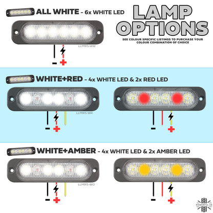 LED Reverse light upgrade kit for Land Rover Defender L663 - All White