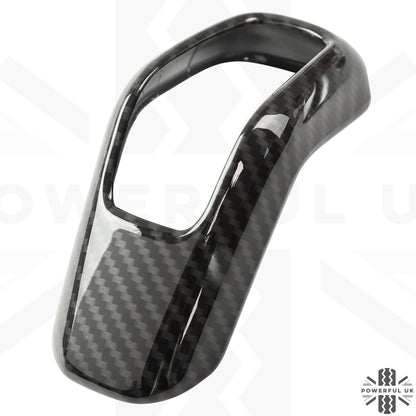 Interior Gear Selector Trim - Carbon - for Land Rover Defender L663