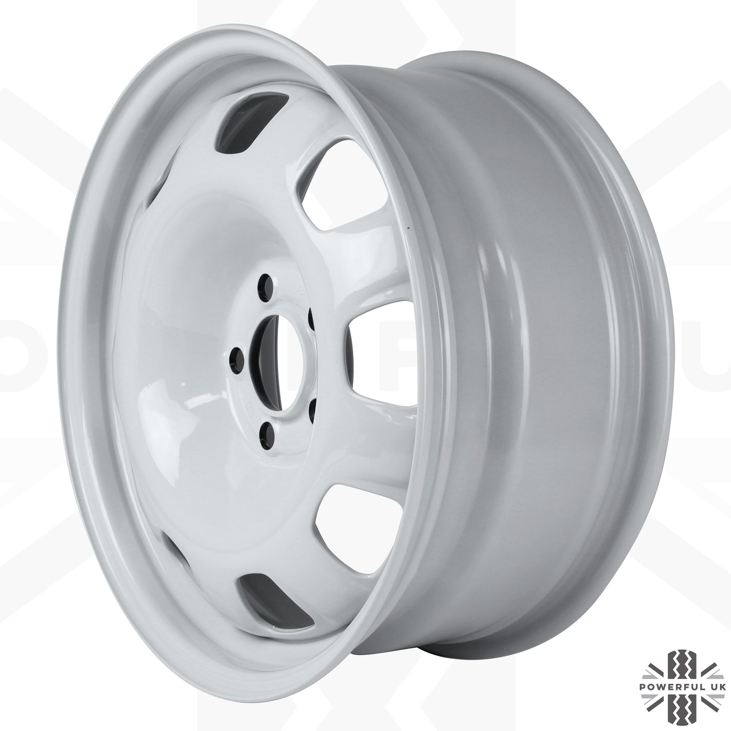 Genuine 18" Steel Wheel White for Land Rover Defender L663