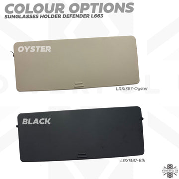 VAPORVERSE 2PCS Porta Occhiali Auto per Land Rover Defender (L663) 2020