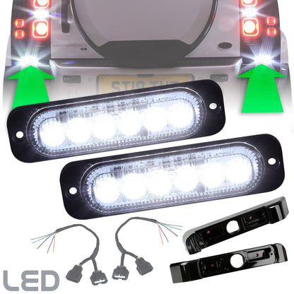 LED Reverse light upgrade kit for Land Rover Defender L663 - All White