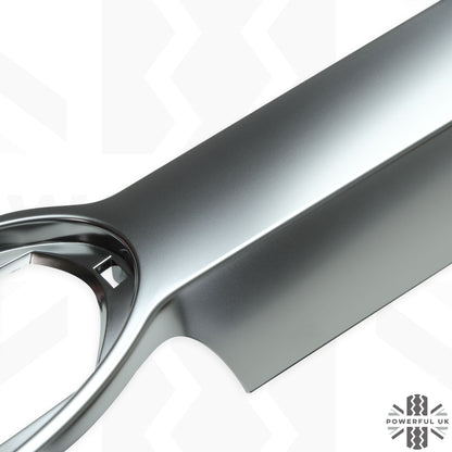 Front Grille Bar in Starlight Satin Chrome (Genuine) for Land Rover Defender L663