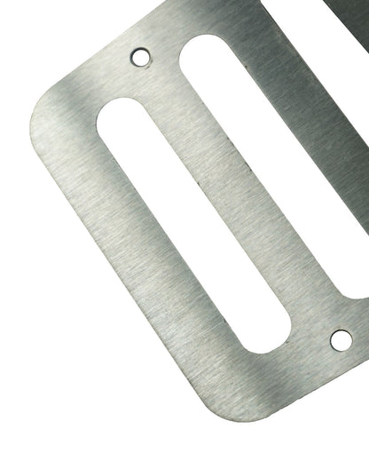 Stainless Brushed Foot Rest for Range Rover L322 - RHD