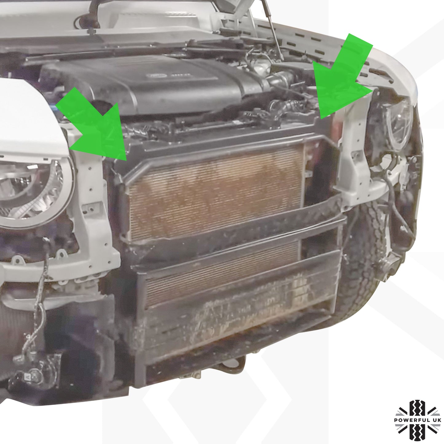 Main Air Deflector for Land Rover Defender L663 (P300 & D300 MY2020)